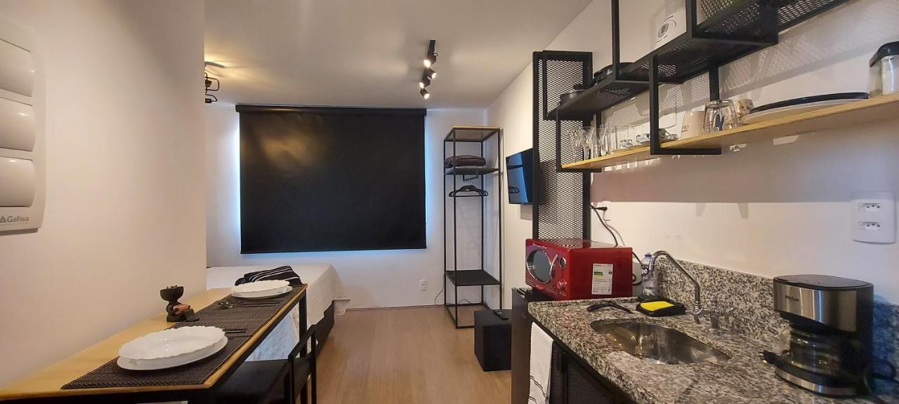 Studio - O Seu Melhor Lugar No Bras 200 Mts Metro Sao Paulo Exterior photo